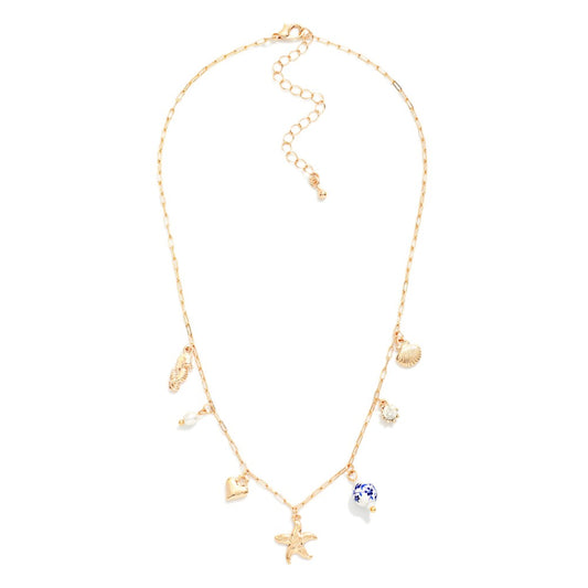 Chinoiserie Charm Necklace