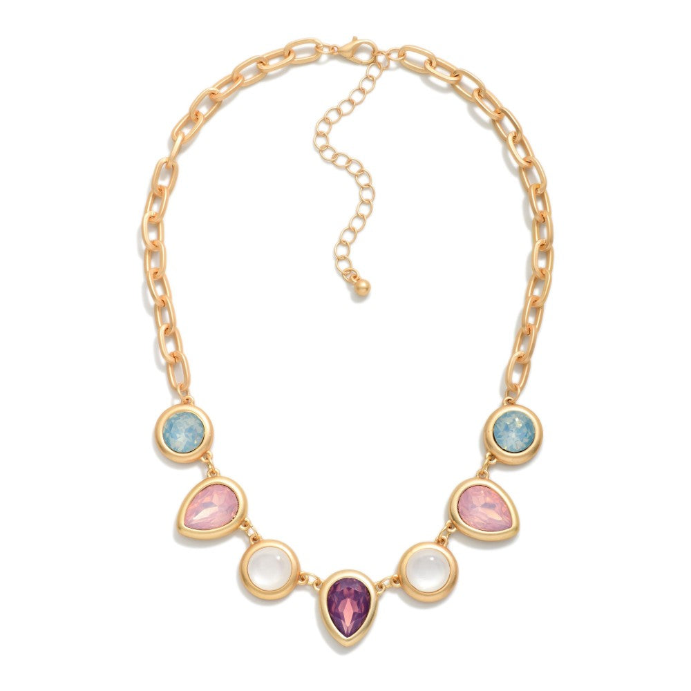 Geometric Shapes Necklace