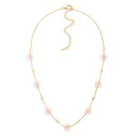 Beaded Flower Necklace