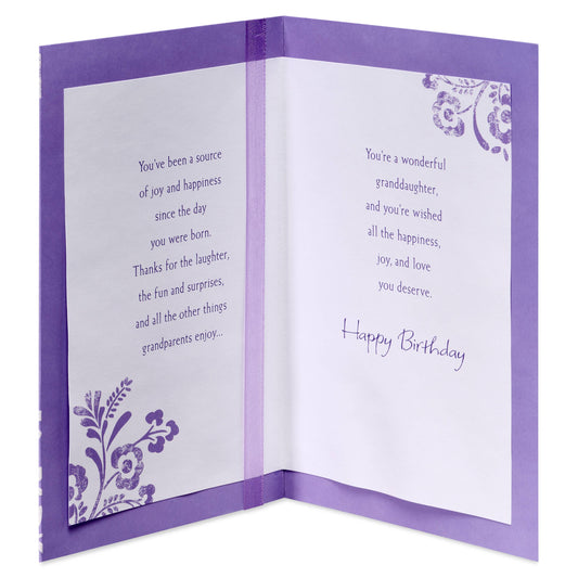 Granddaughter Birthday Card