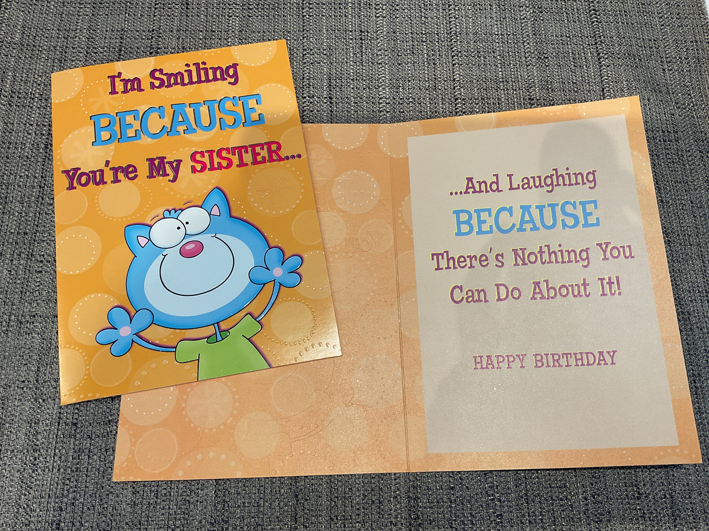 Sister Birthday Card