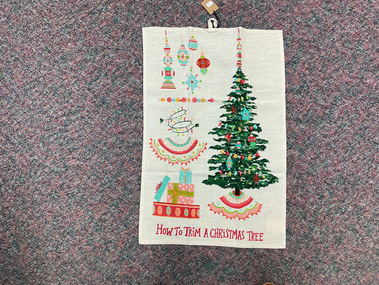 Cotton Printed Tea Towel