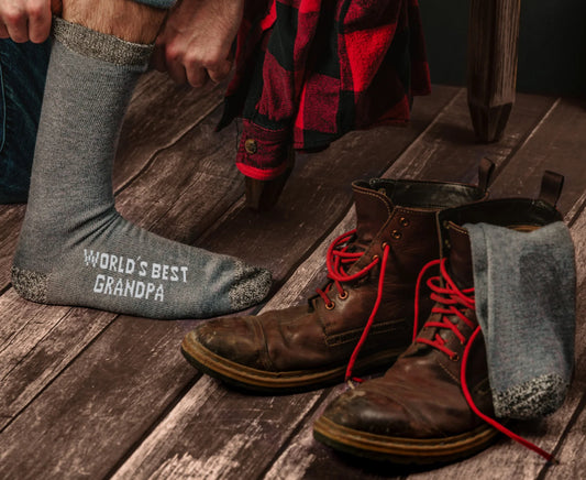 World’s Best Grandpa Socks