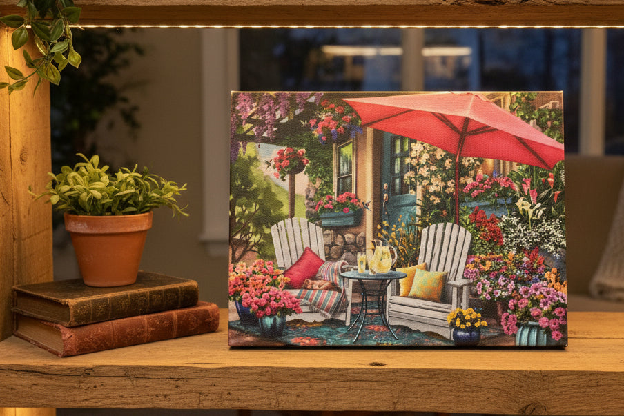 Spring Light Up Canvas