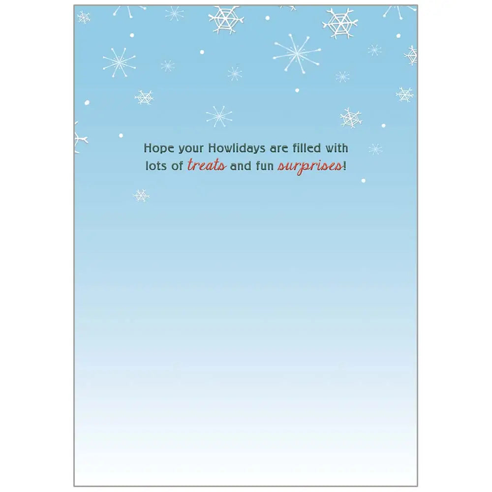 Merry Christmas Dogs - Christmas Card