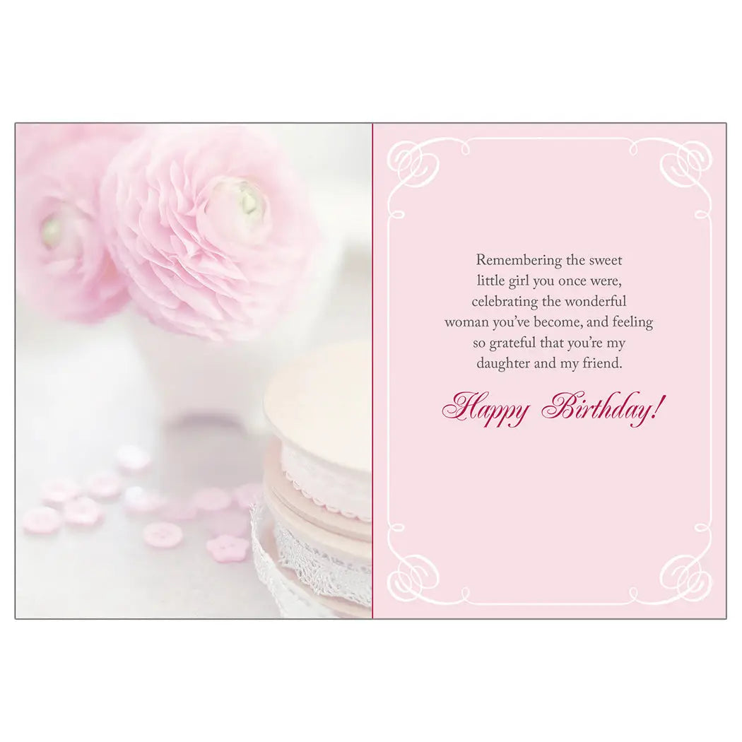 Soft Elegance - Birthday Daughter Card
