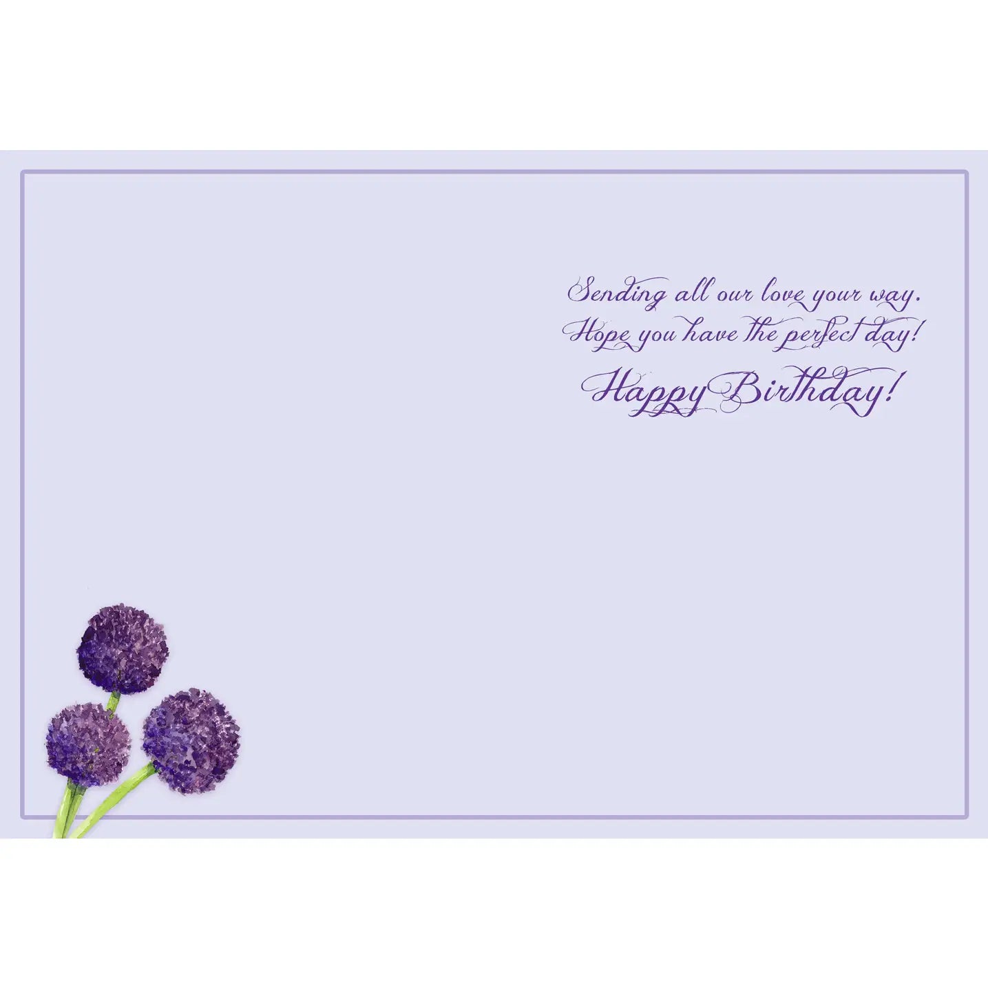 Daughter in Law Flowers - Family Birthday Card