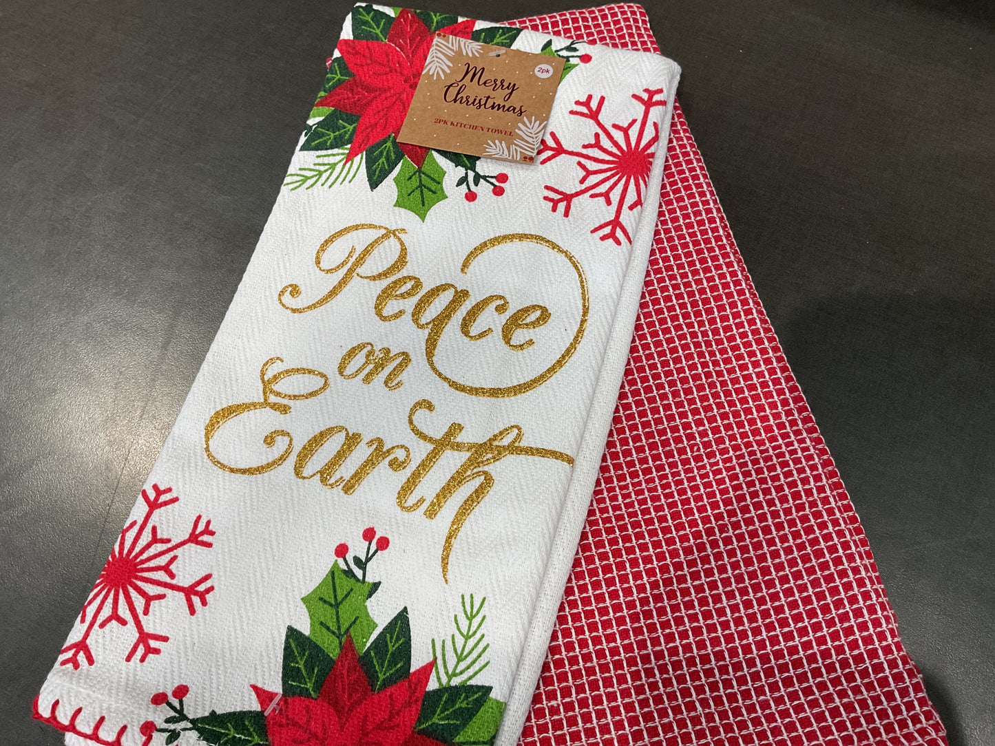 2PK Christmas Kitchen Towel