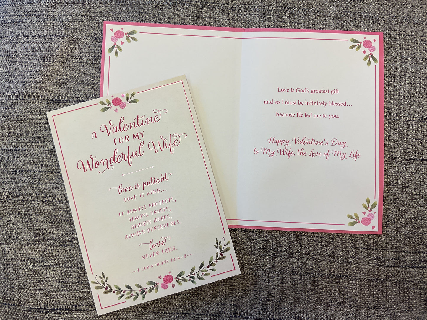 Religious Wife Valentine's Day Card