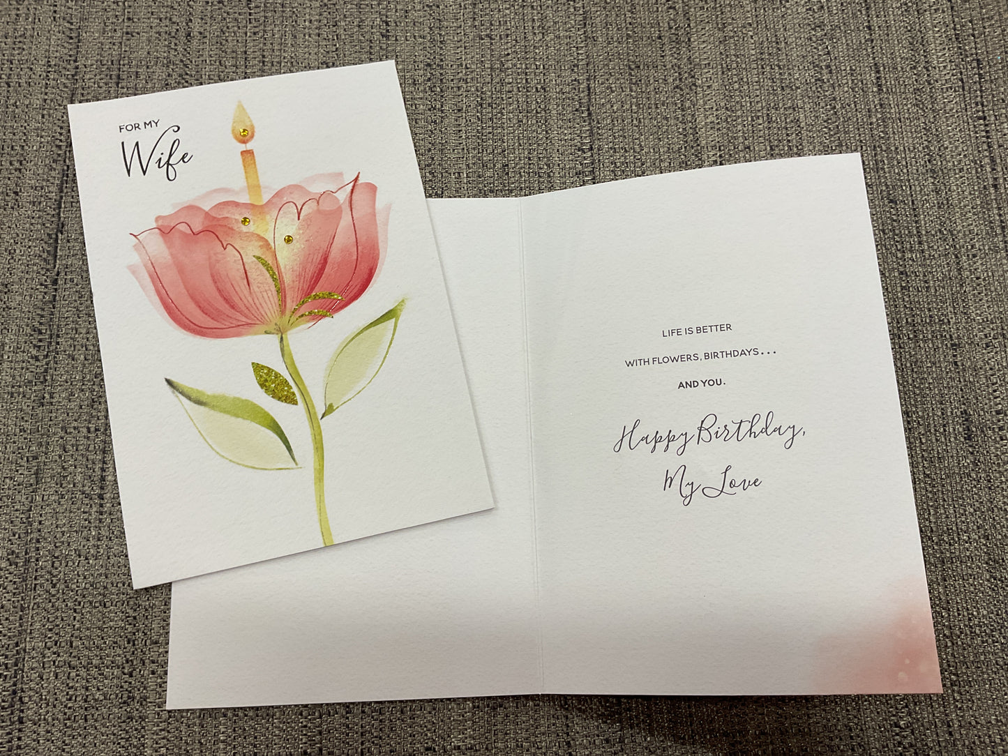 Wife Birthday Card