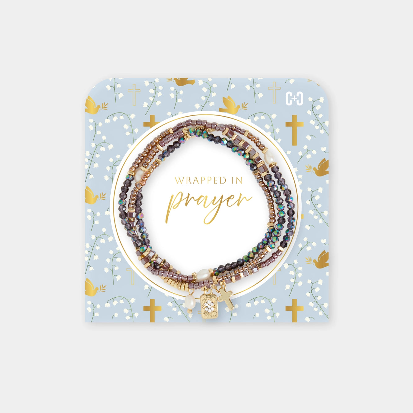 Wrapped in Prayer Bracelet Asst