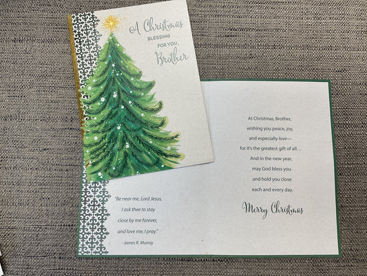 Brother - Religious Christmas Card