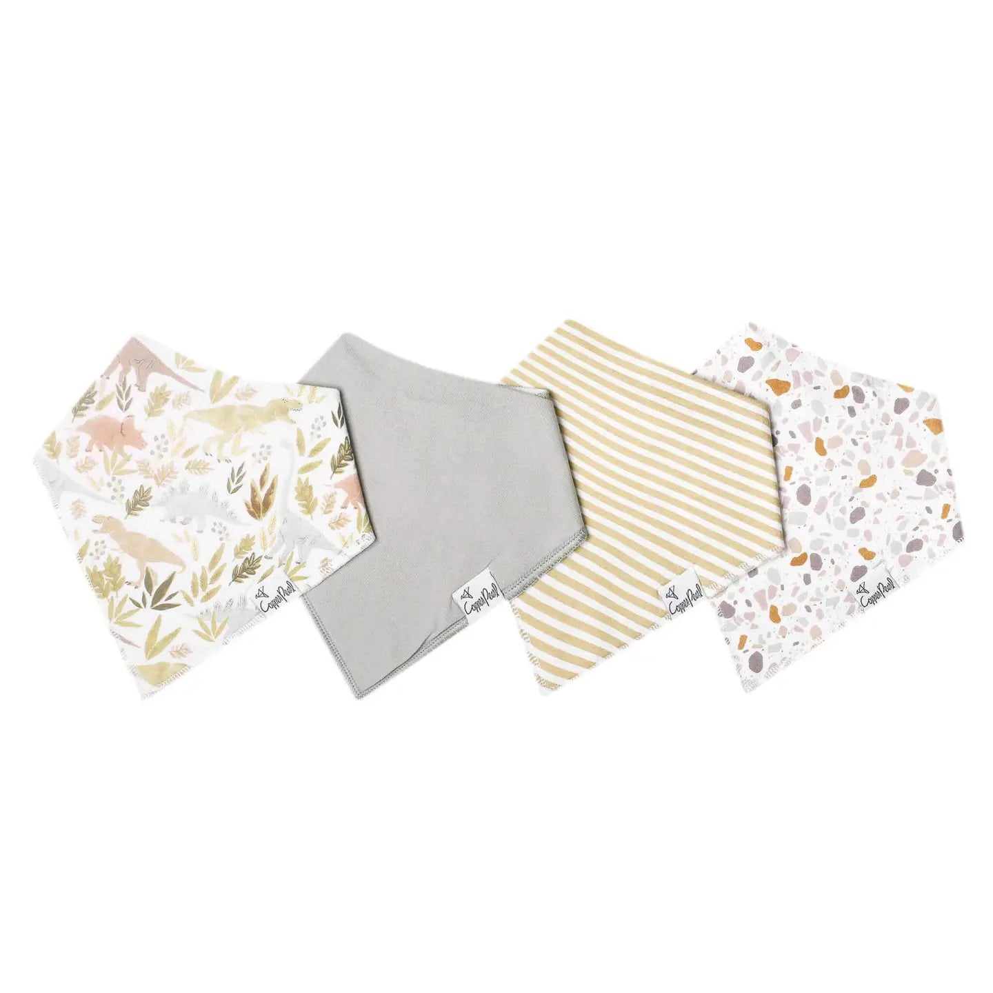 Copper Pearl Bandana Bibs