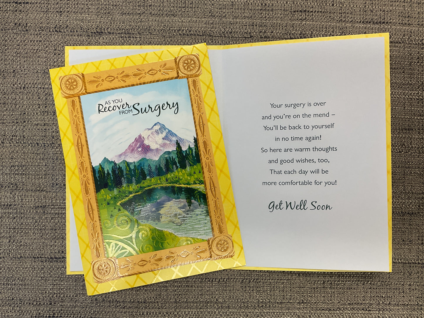 Recovery from Surgery - Get Well Card