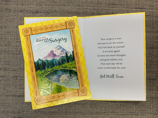Recovery from Surgery - Get Well Card