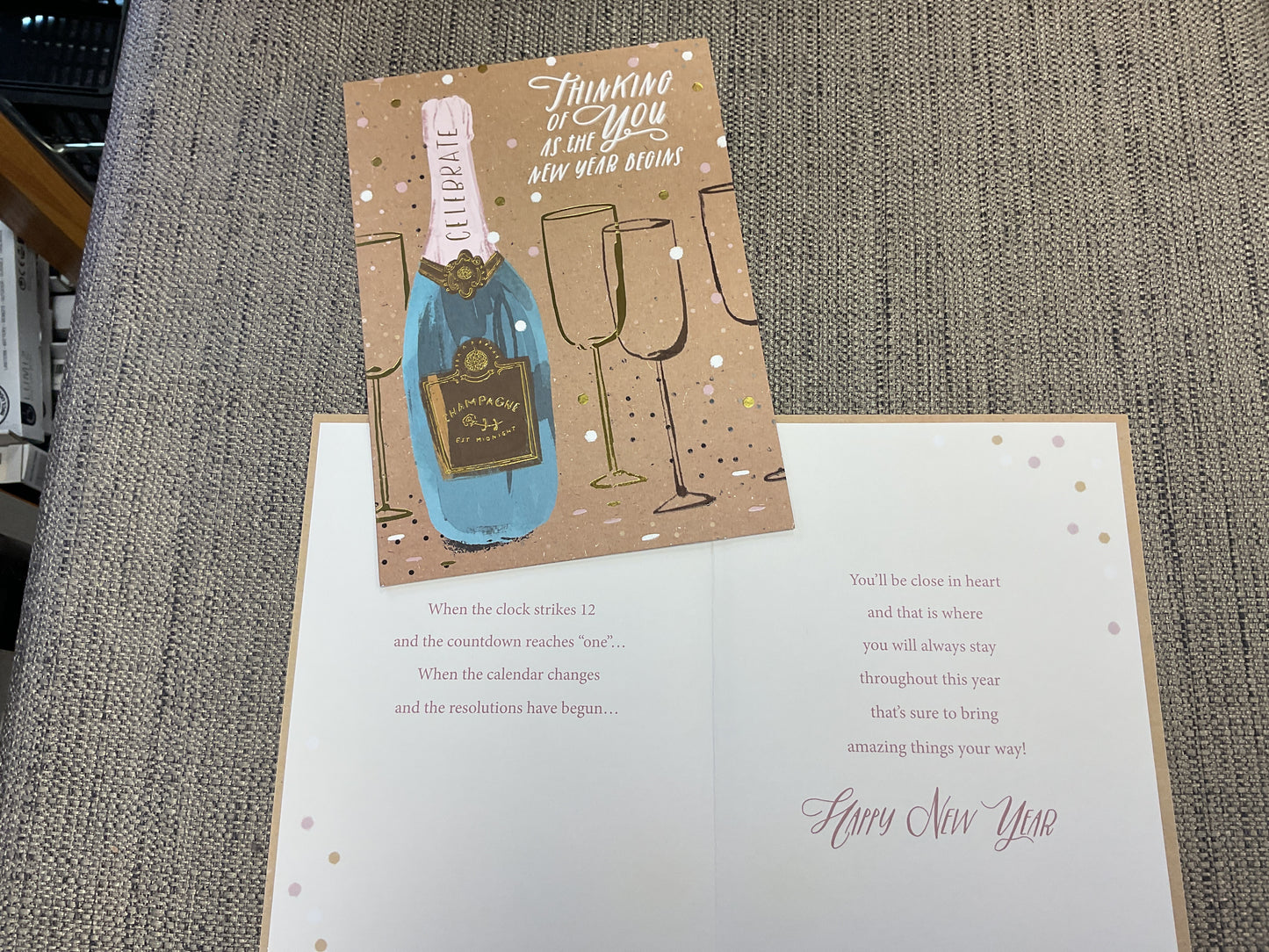Thinking of You New Year’s Card