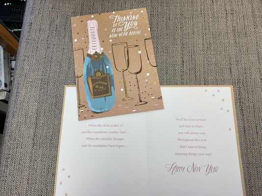 Thinking of You New Year’s Card