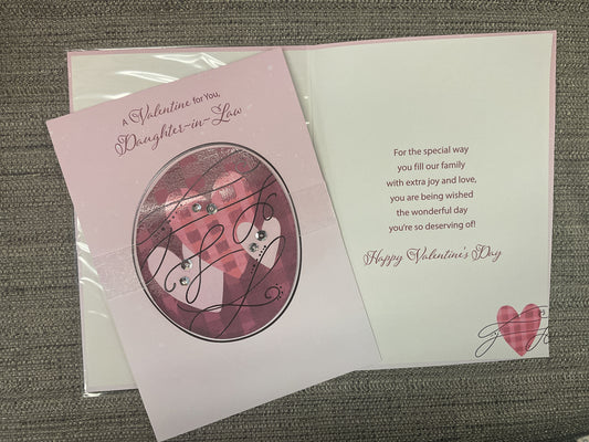 Daughter-in-Law - Valentine’s Day Card