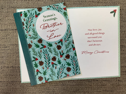 Brother-in-Law Christmas Card