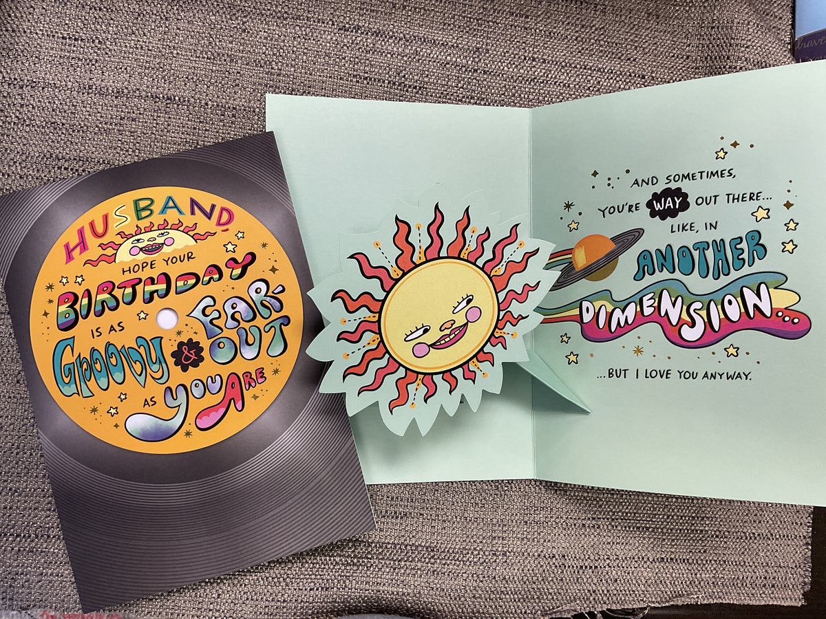 Husband Birthday Card *Pop-up*