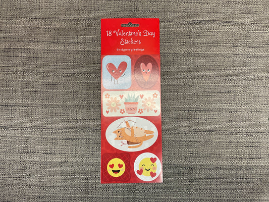 18 Valentine’s Day Stickers
