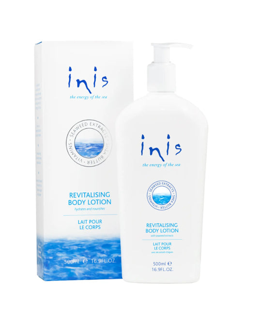 Inis Revitalizing Body Lotion 500ml.   16.9 Fl. Oz.