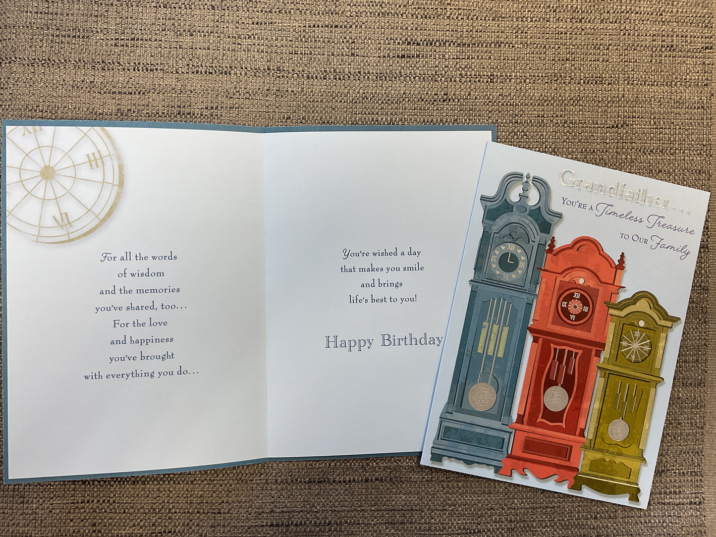 Grandfather Birthday Card