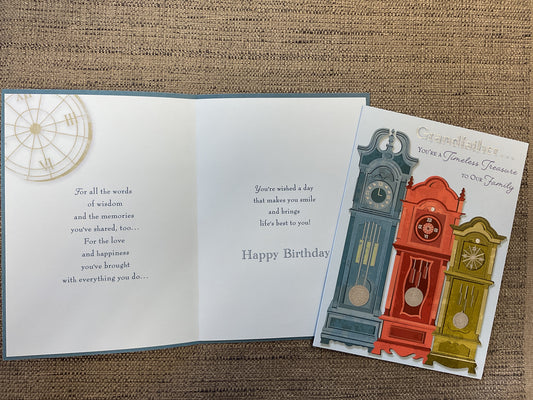 Grandfather Birthday Card