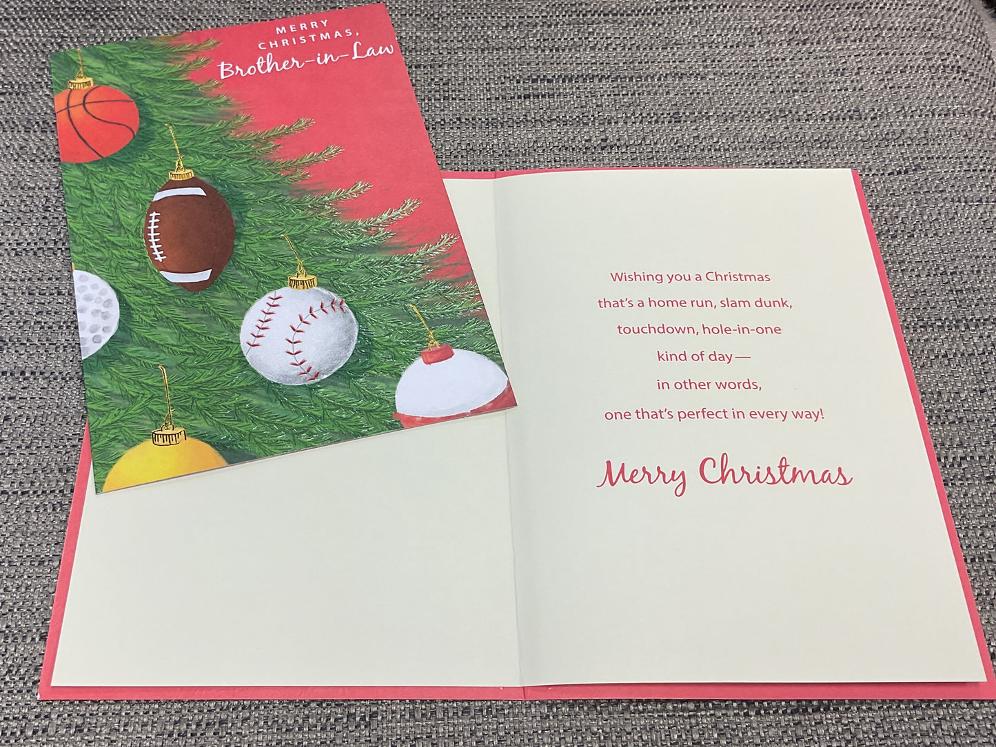 Brother-In-Law Christmas Card