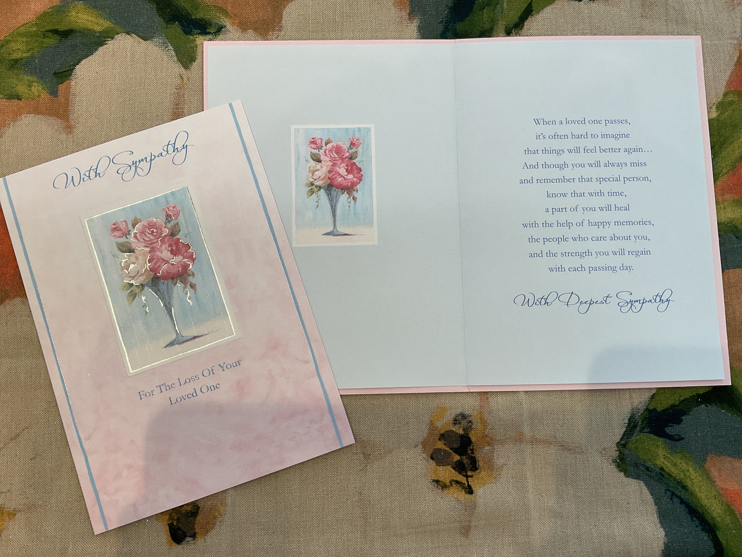 Sympathy Card - Loss of a Loved One