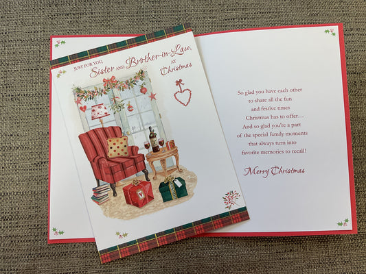 Sister & Brother-in-Law Christmas Card
