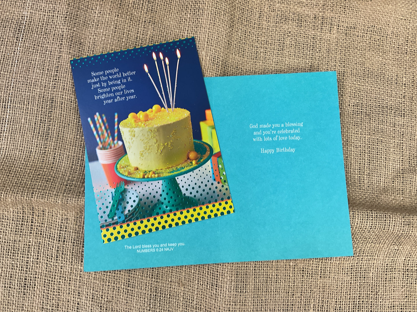 Religious Birthday Card