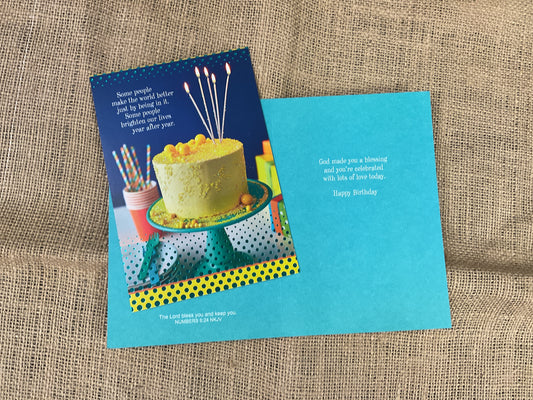 Religious Birthday Card