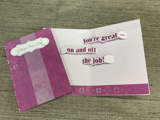 Boss’s Day Card