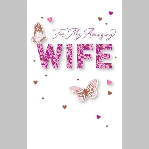 Wife Birthday Greeting Card