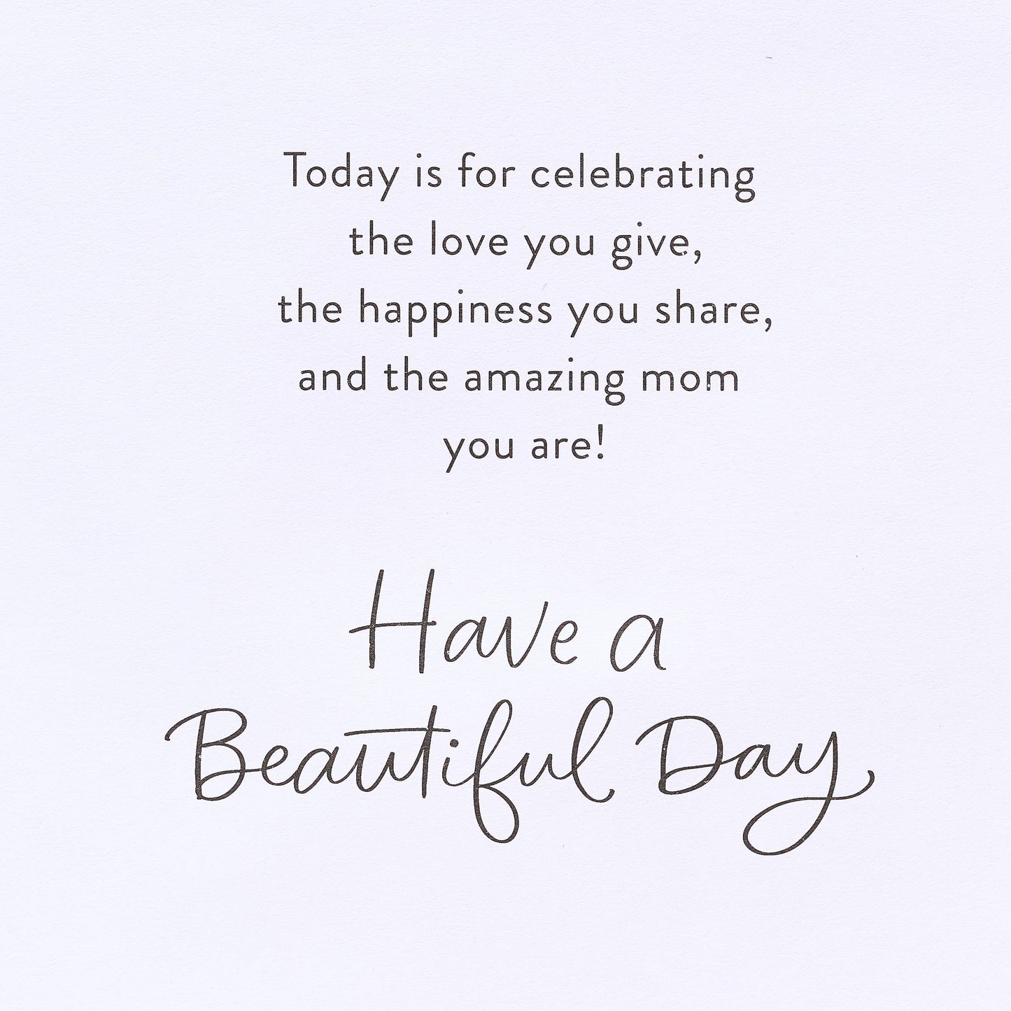 Birthday Card for Mom (Elegant Balloon Wishes)