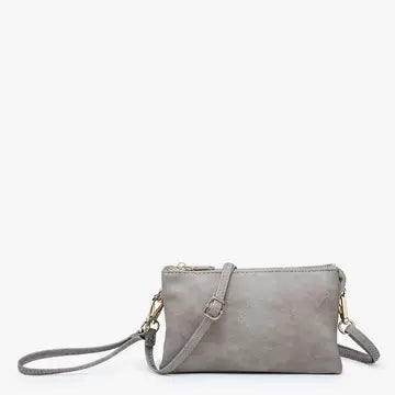Riley 3 Compartment Crossbody/Wristlet