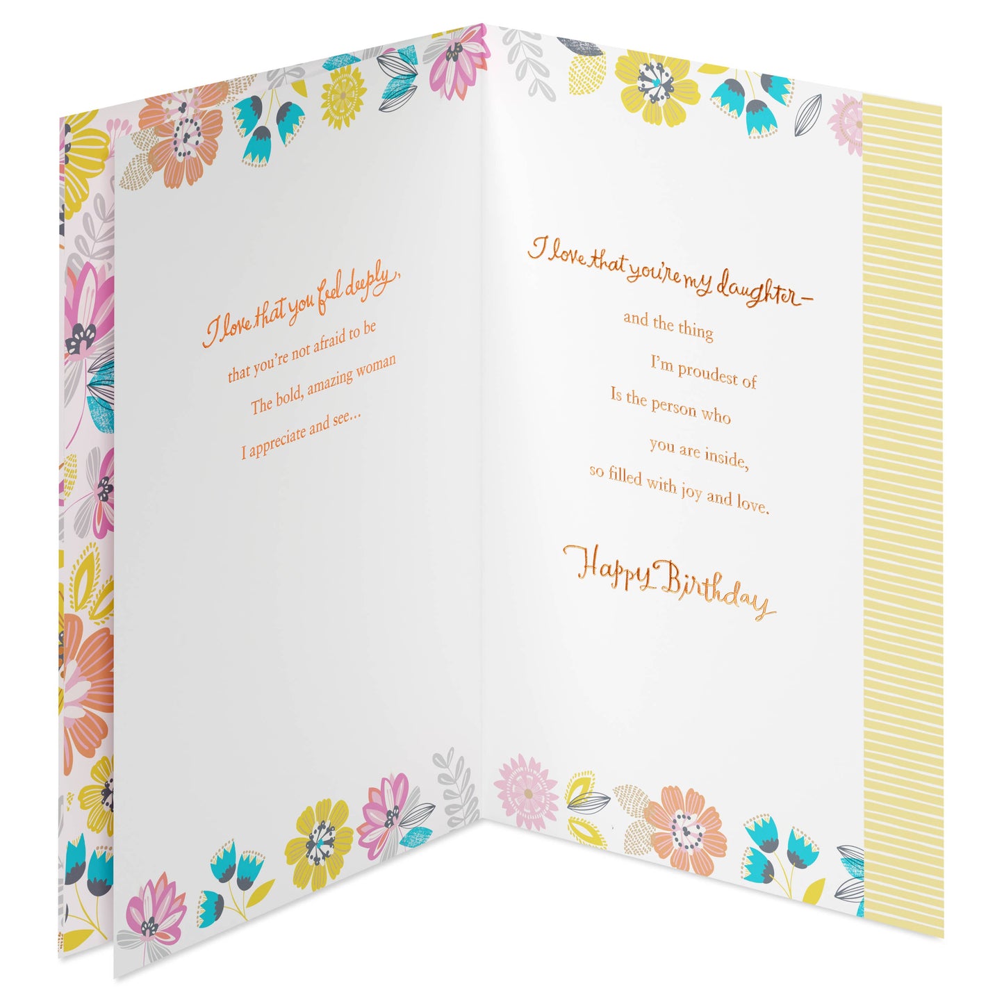 Daughter Birthday Card