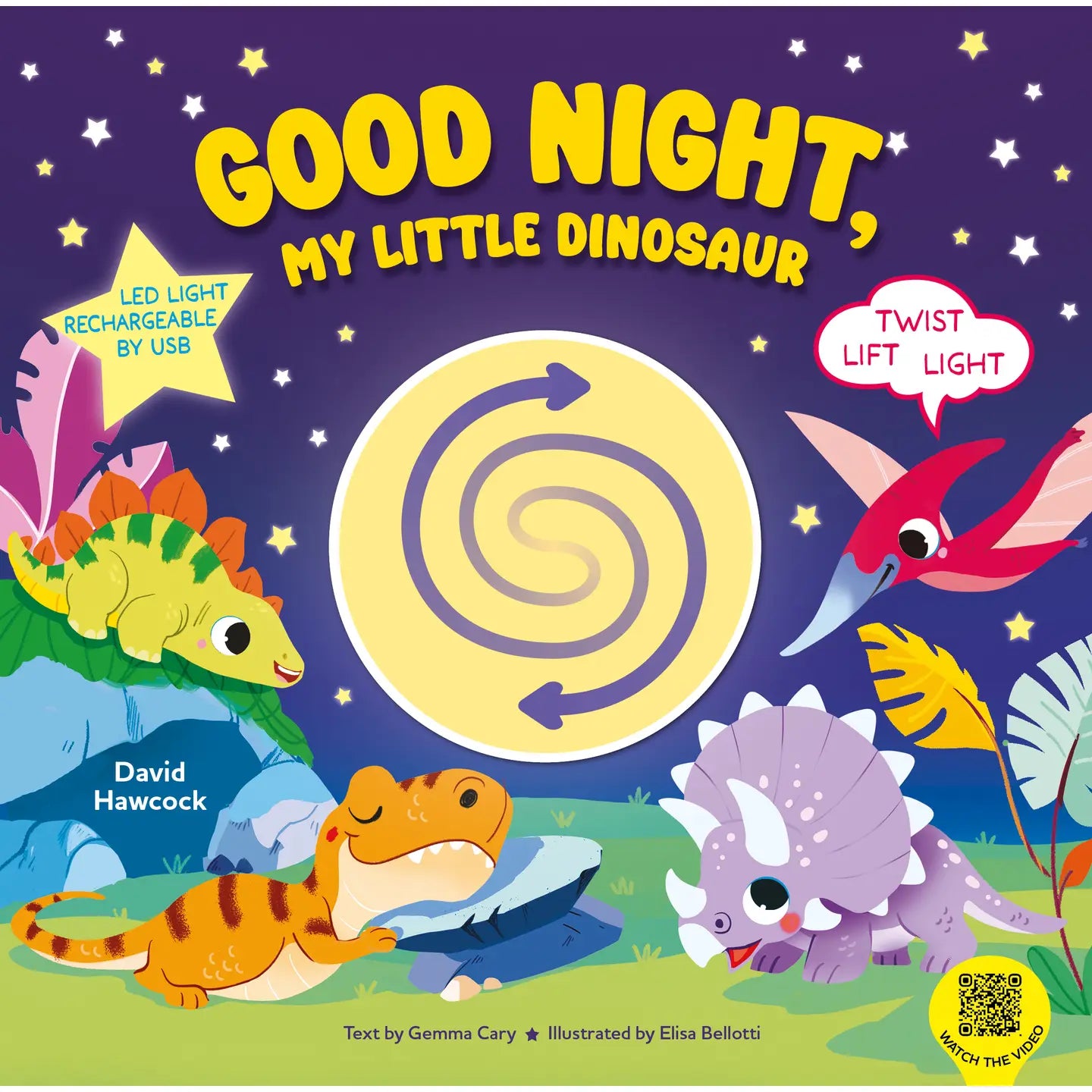 Good Night, My Little Dinosaur-A Pop-Up Night-Light Book!