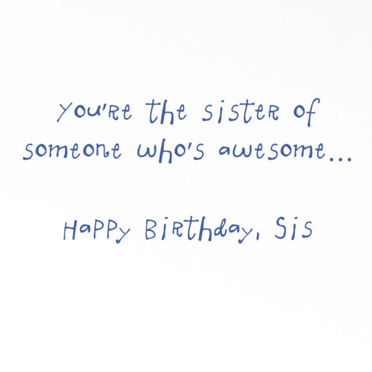 Sister Birthday Card