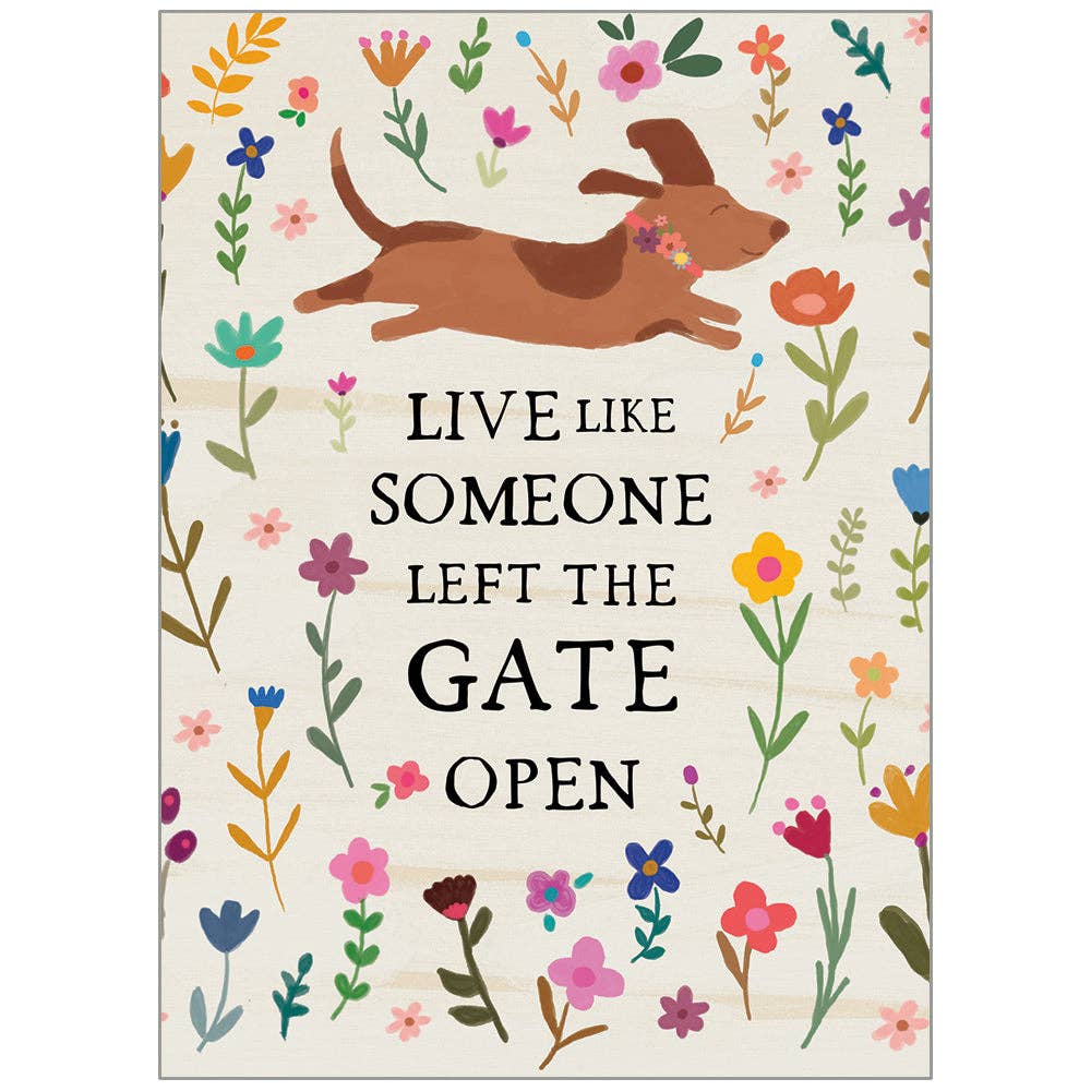 Open Gate - Encouragement Card