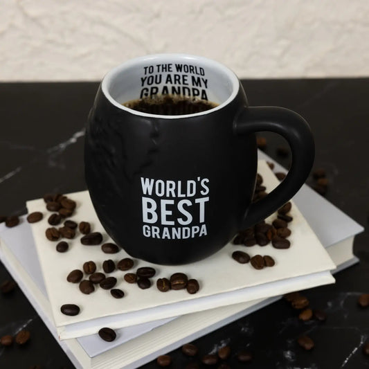World's Best Grandpa - 20 oz Embossed Mug