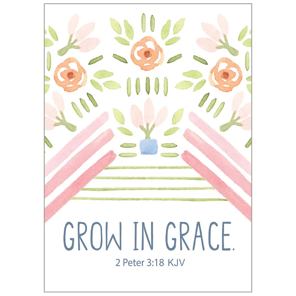 Grow in Grace - Faith Birthday Value Card