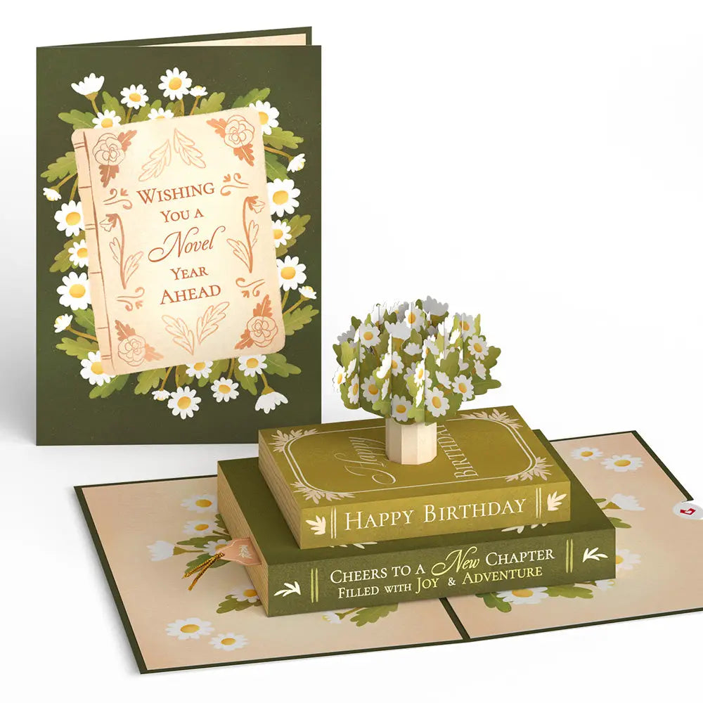 Cheers To A New Chapter Birthday Pop-Up Card