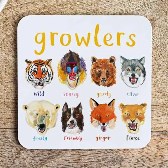 Wild Pun Coasters