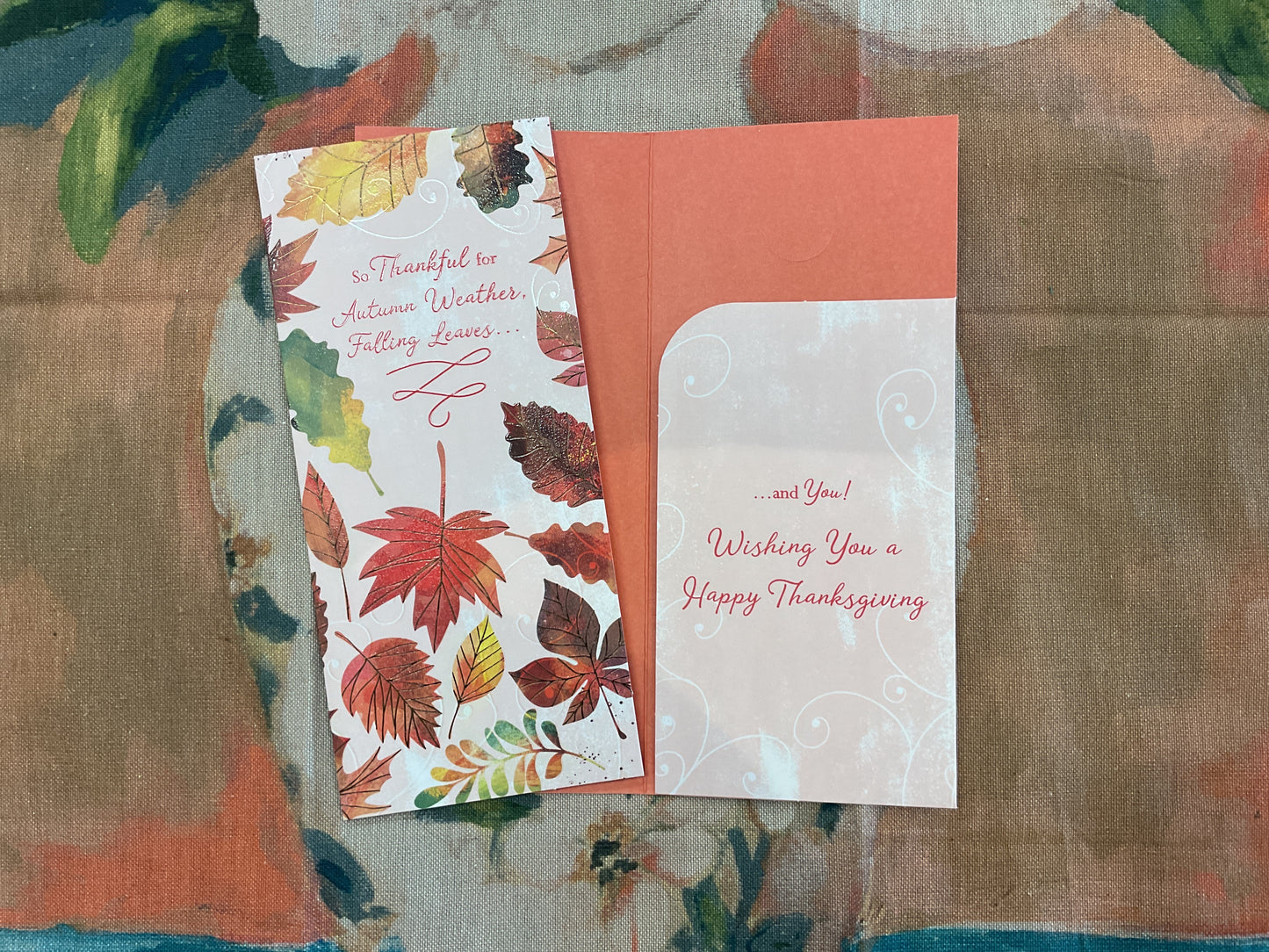 Thanksgiving Money Holder