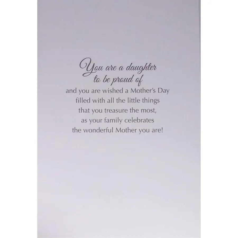 Daughter Mother's Day Card