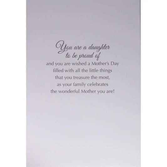 Daughter Mother's Day Card