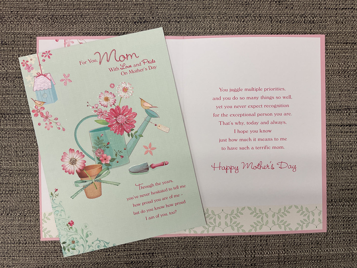 Mom- Mother’s Day Card