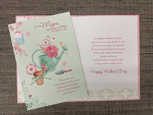 Mom- Mother’s Day Card